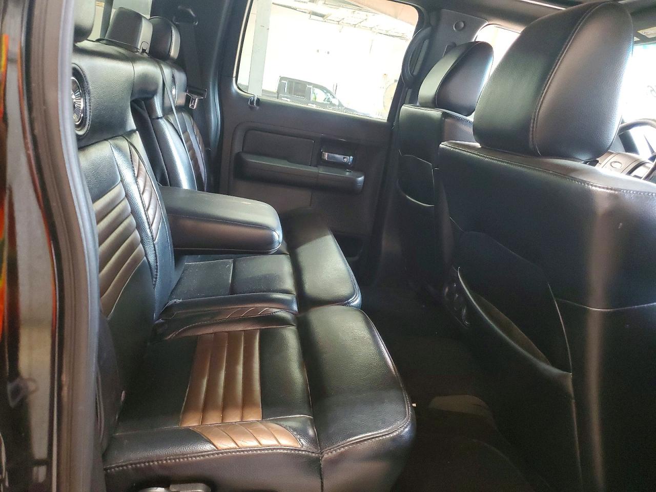 2008 Ford F150 Supercrew Black vin: 1FTRW145X8FA79879