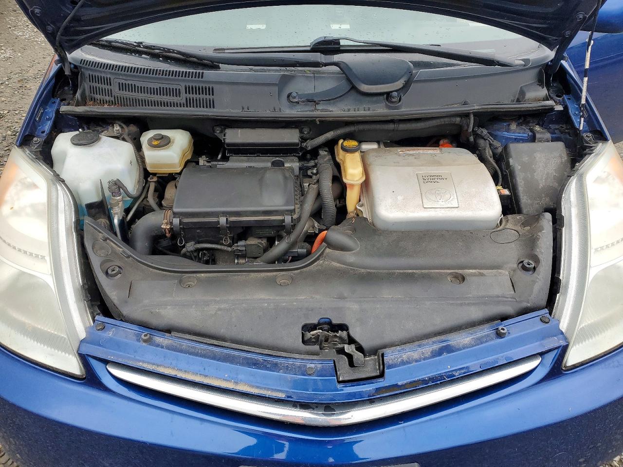 2009 Toyota Prius Base Blue vin: JTDKB20U697856019