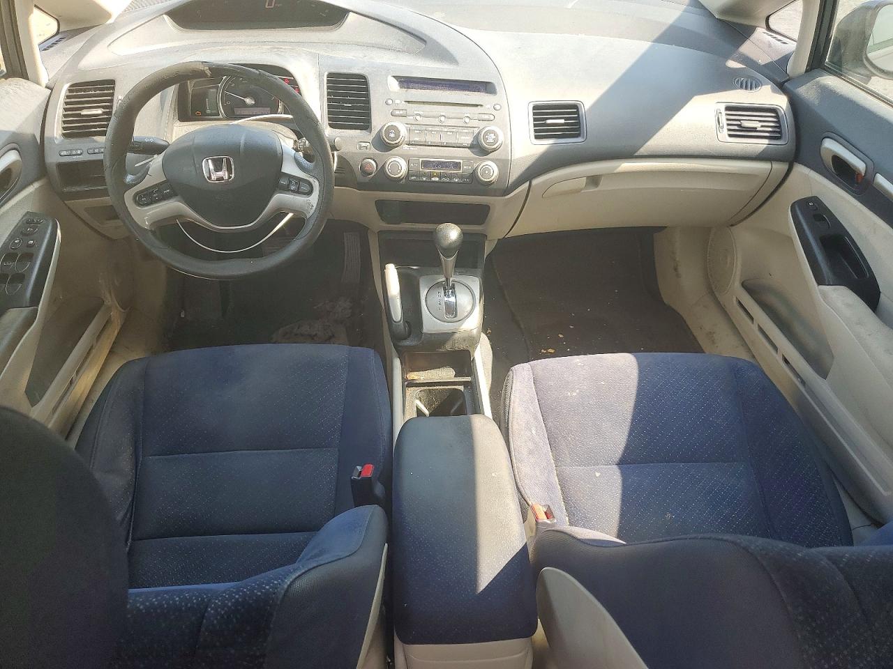 2008 Honda Civic Hybrid Blue vin: JHMFA36228S017611