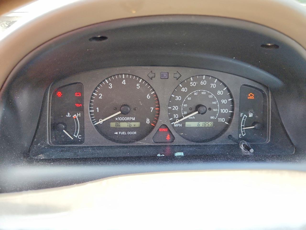 2002 Toyota Corolla Le Бежевый vin: 2T1BR12E82C548835