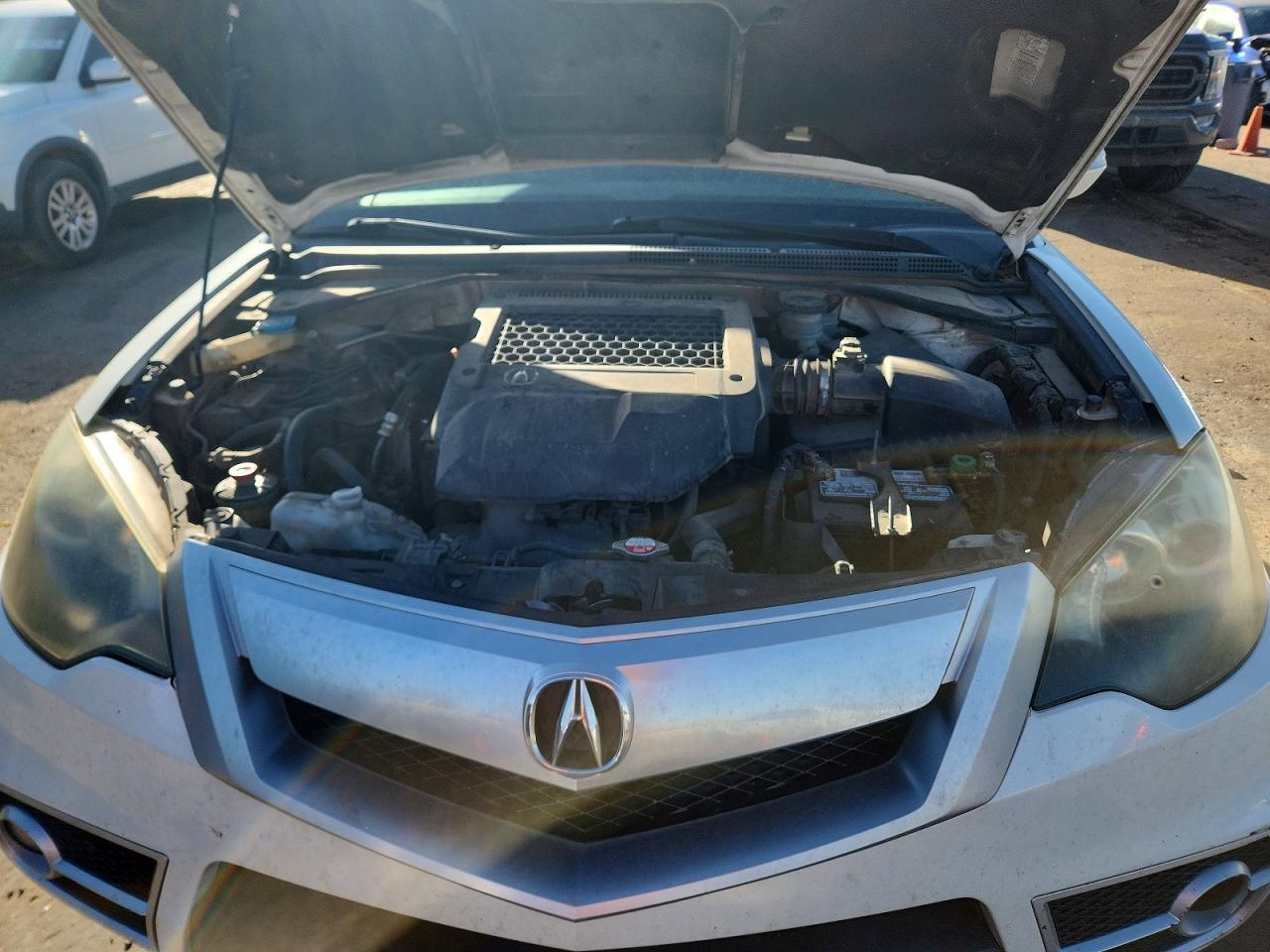 2011 Acura Rdx White vin: 5J8TB2H27BA003033