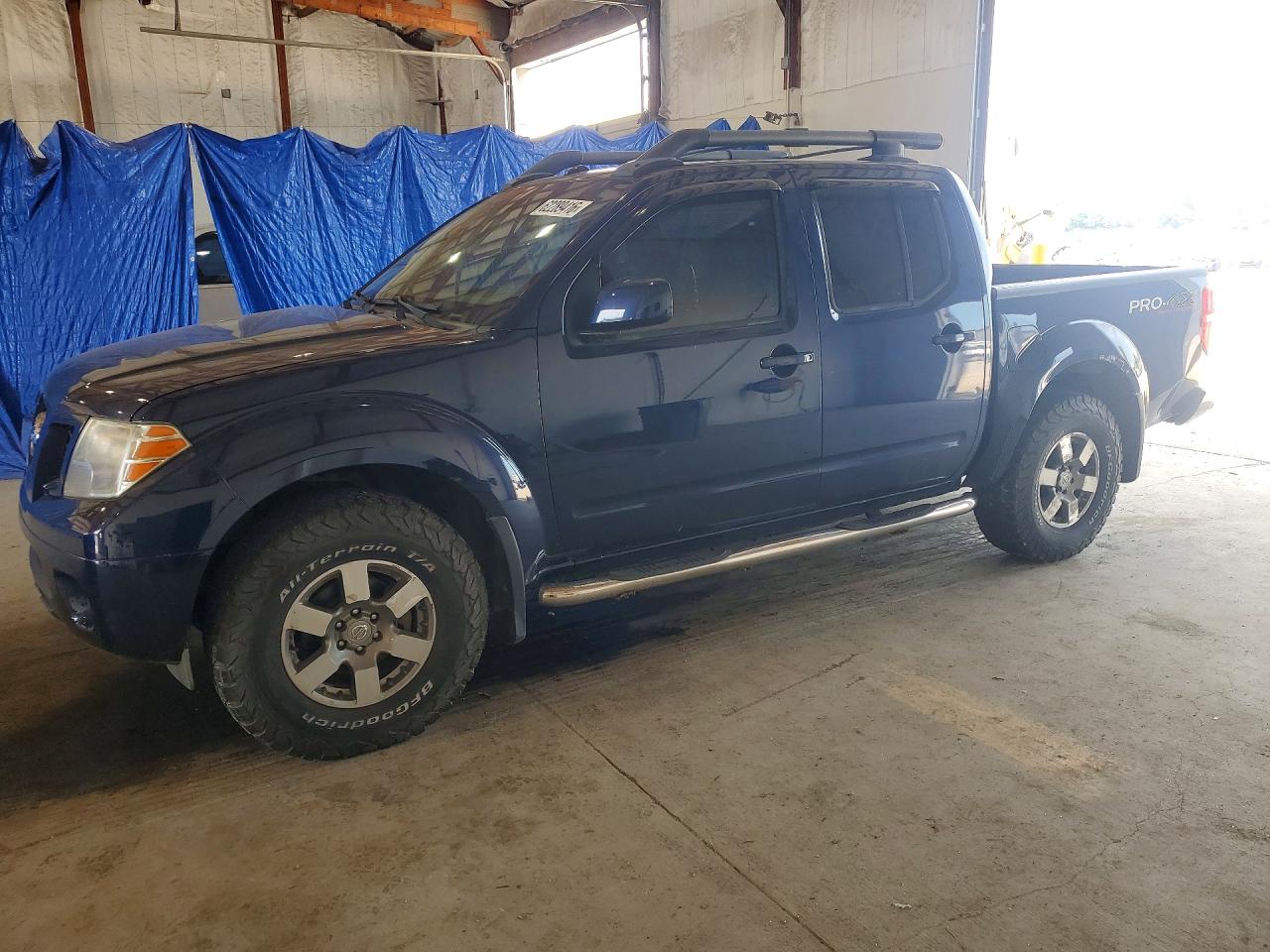 2011 Nissan Frontier S Blue vin: 1N6AD0EV0BC424659