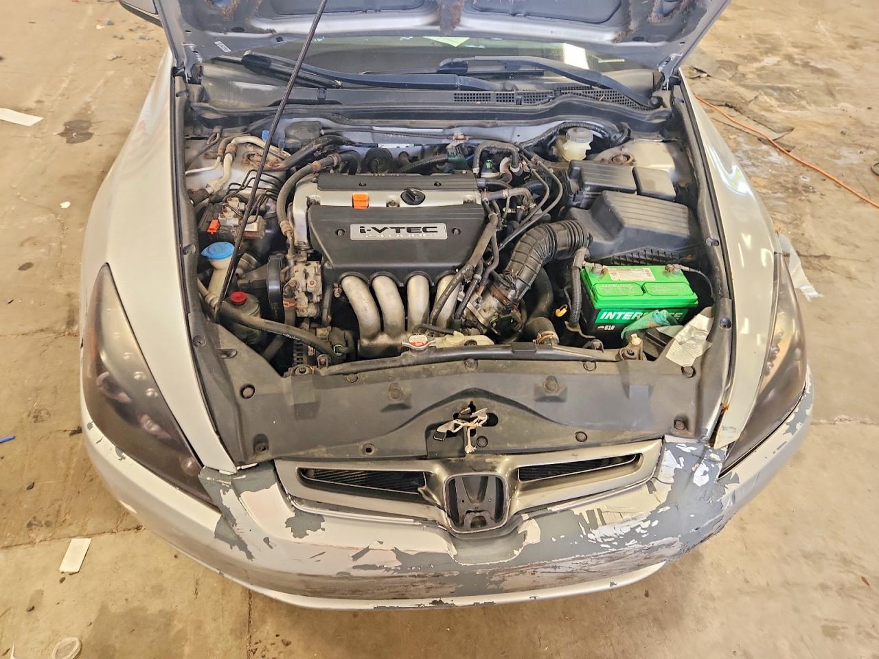 2004 Honda Accord Ex Blue vin: 1HGCM56894A037061