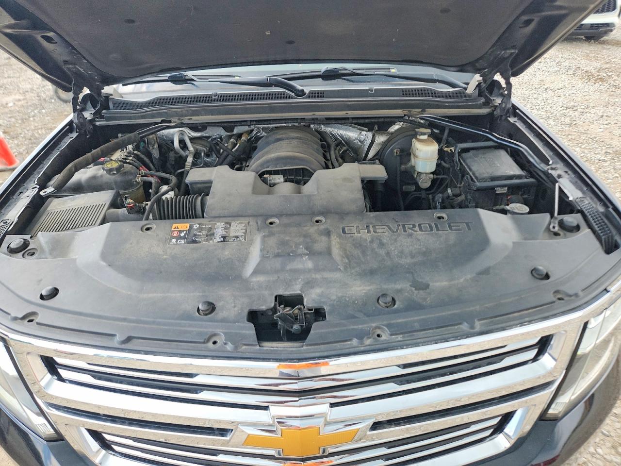 2015 Chevrolet Suburban K1500 Ltz Black vin: 1GNSKKKC9FR608424