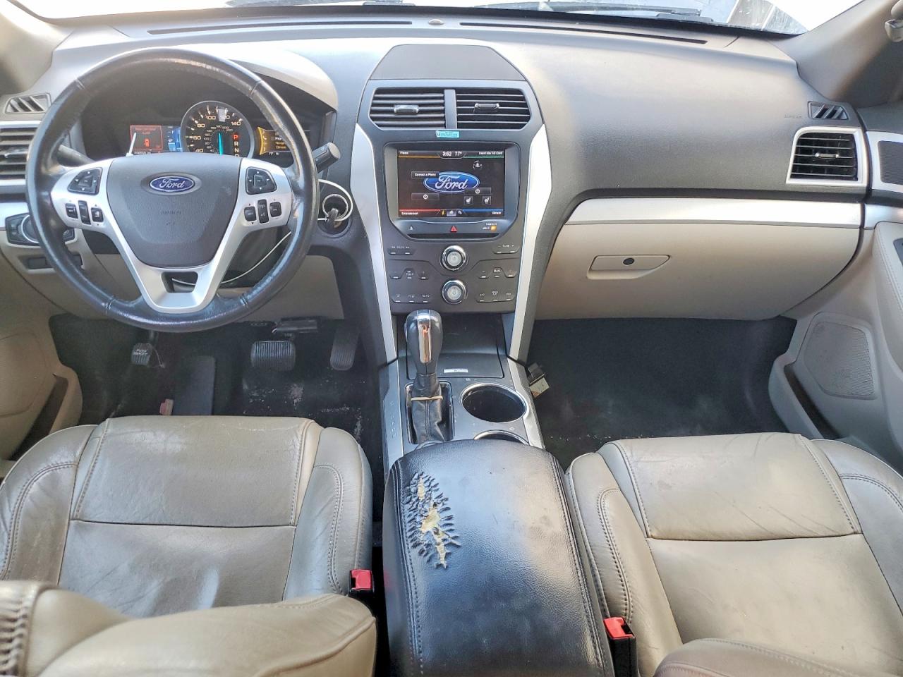 2013 Ford Explorer Xlt Белый vin: 1FM5K8D84DGB47834