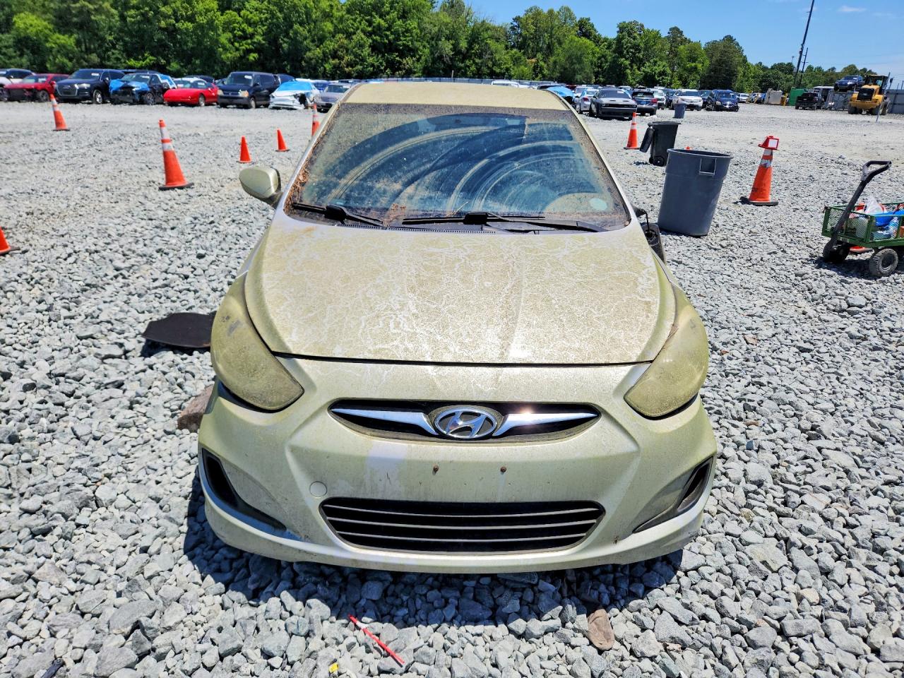 2012 Hyundai Accent Gls Silver vin: KMHCT4AEXCU200219