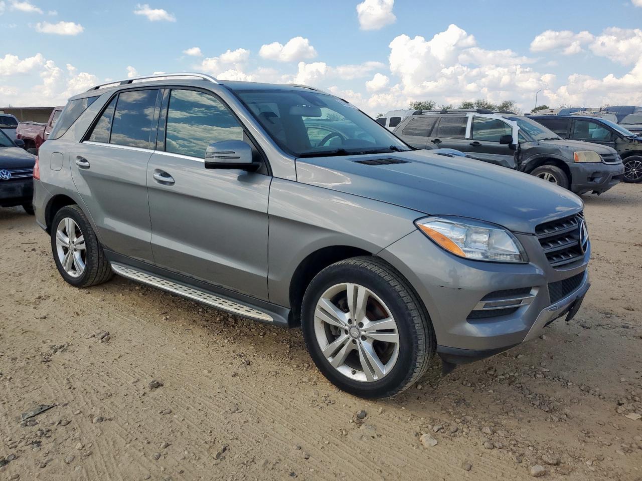 2015 Mercedes-benz Ml 350 Gray vin: 4JGDA5JB6FA466588