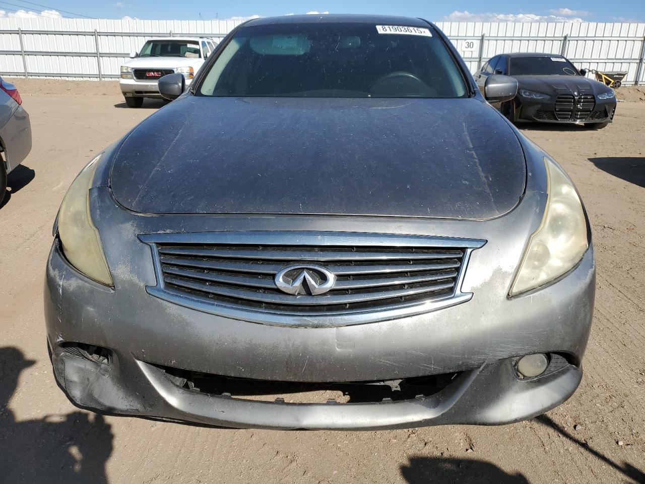 2011 Infiniti G37 Серый vin: JN1CV6AR1BM412831