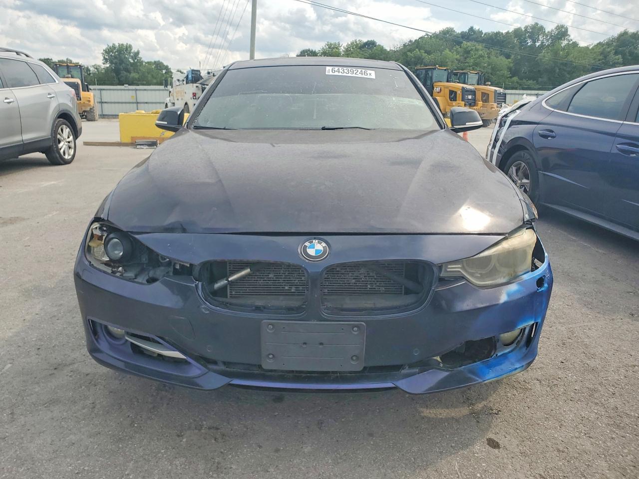 2015 Bmw 335 Xi Blue vin: WBA3B9G52FNR94446