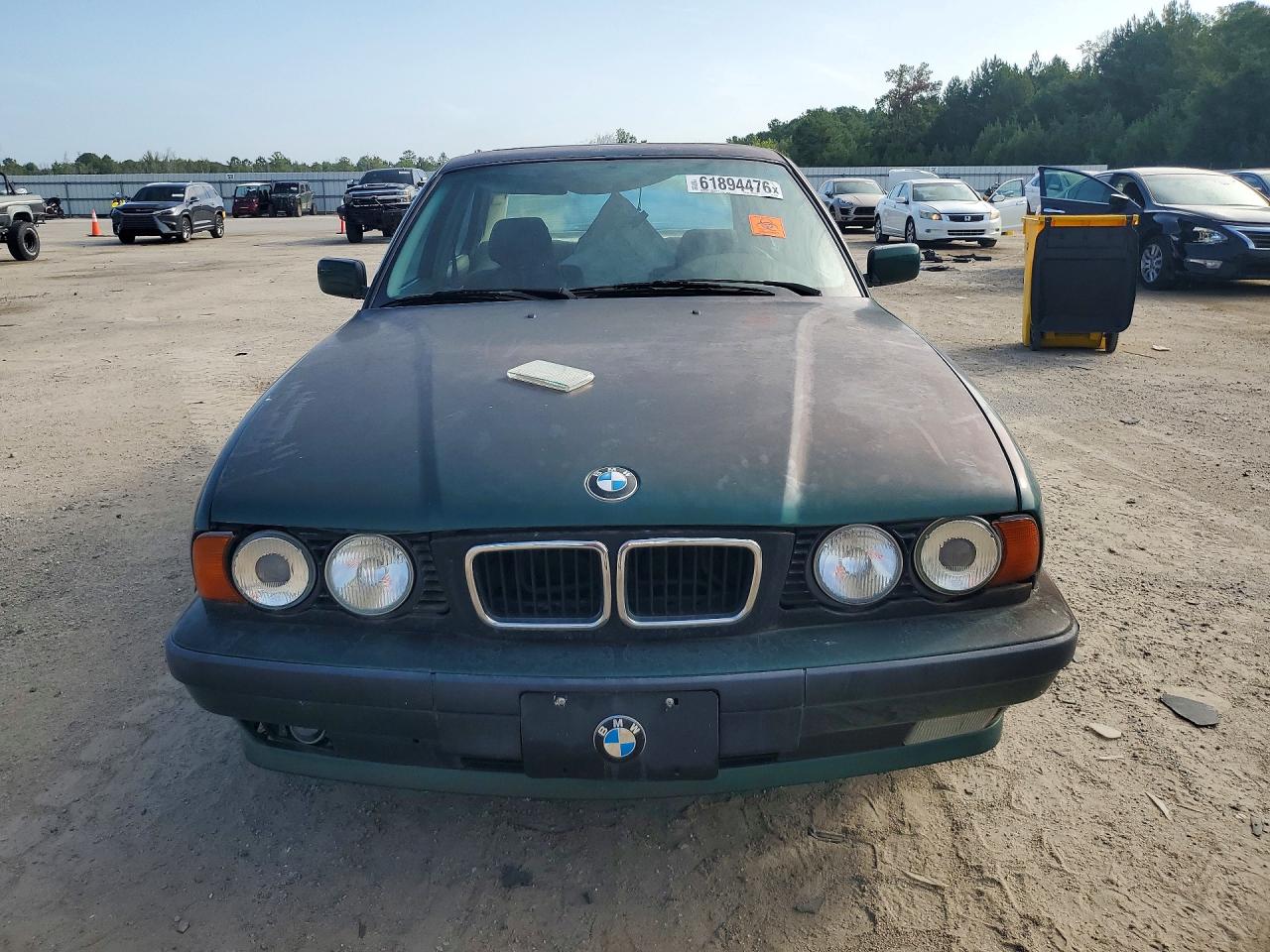 1995 Bmw 530 I Automatic Green vin: WBAHE2327SGE93490