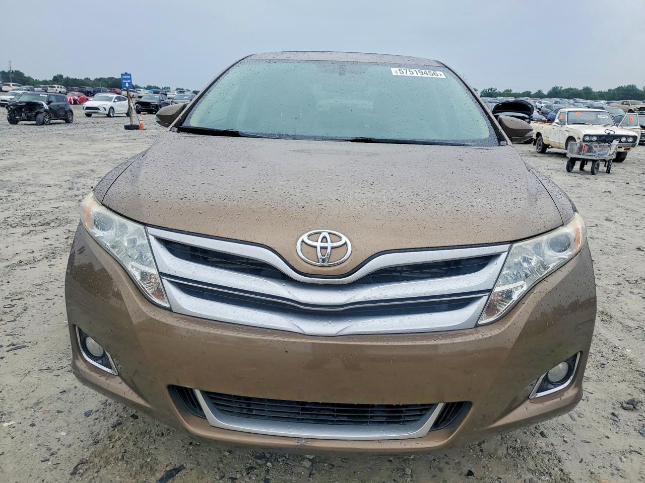 2013 Toyota Venza Le Brown vin: 4T3ZA3BB2DU063350