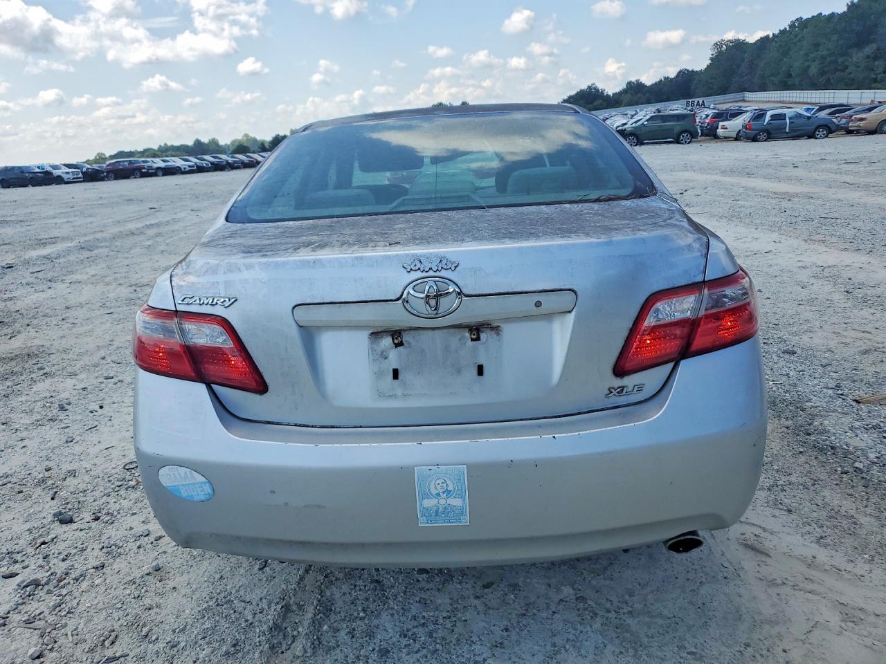 2007 Toyota Camry Xle Silver vin: JTNBE46K773083568