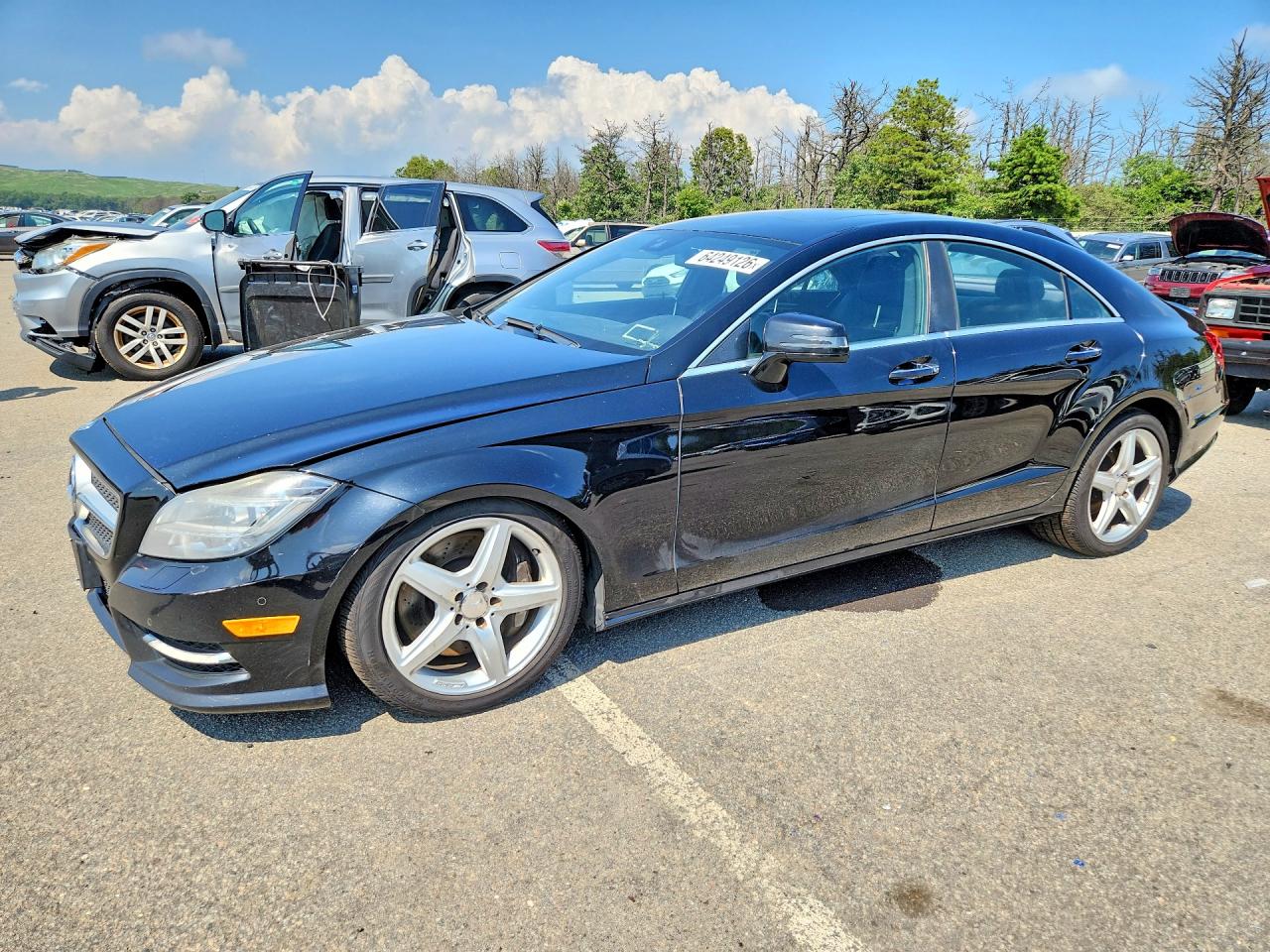2014 Mercedes-benz Cls 550 4matic Black vin: WDDLJ9BB4EA103474