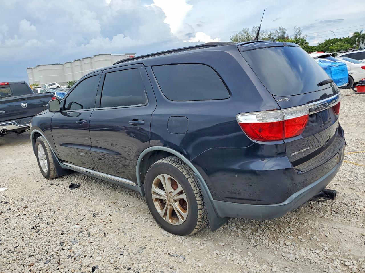 2011 Dodge Durango Crew Blue vin: 1D4RD4GG4BC638147