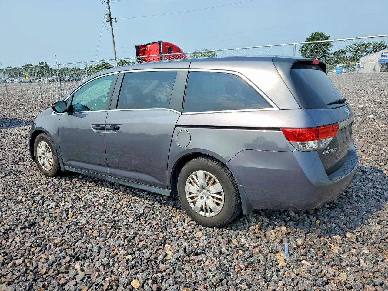2015 Honda Odyssey Lx Серый vin: 5FNRL5H20FB051073