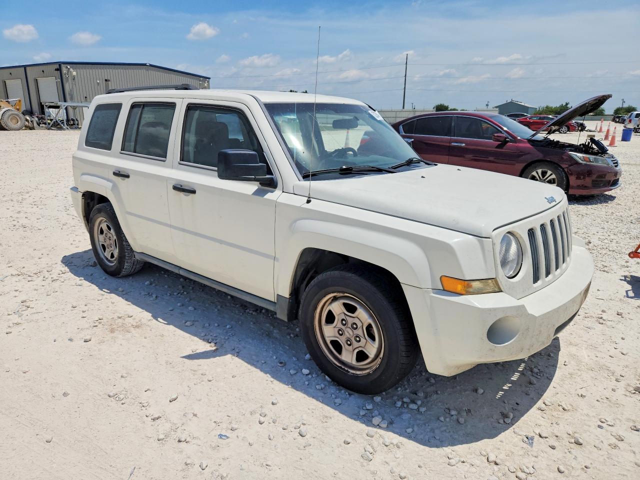 2008 Jeep Patriot Sport White vin: 1J8FT28058D554147
