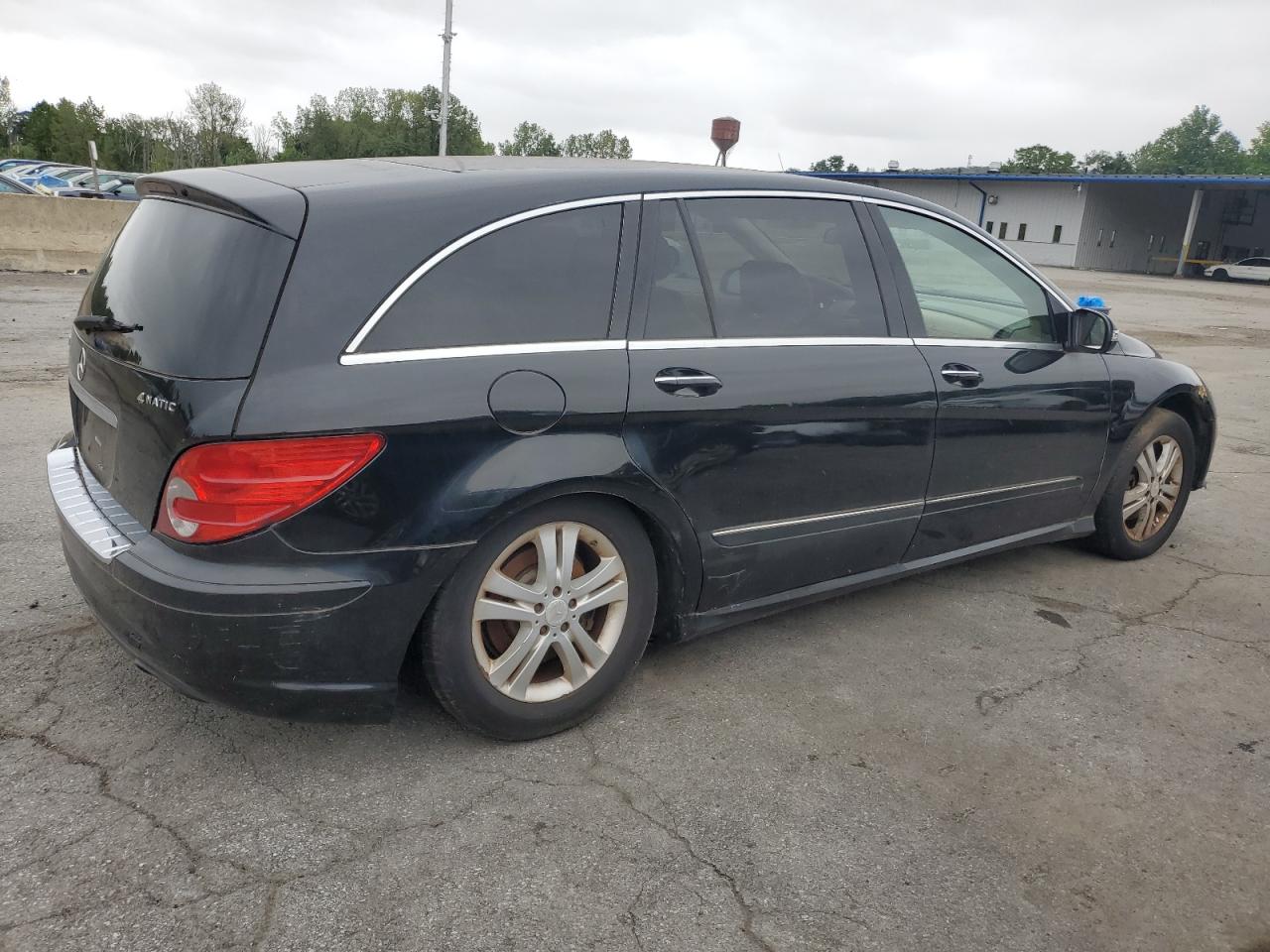 2008 Mercedes-benz R 350 Black vin: 4JGCB65EX8A081072