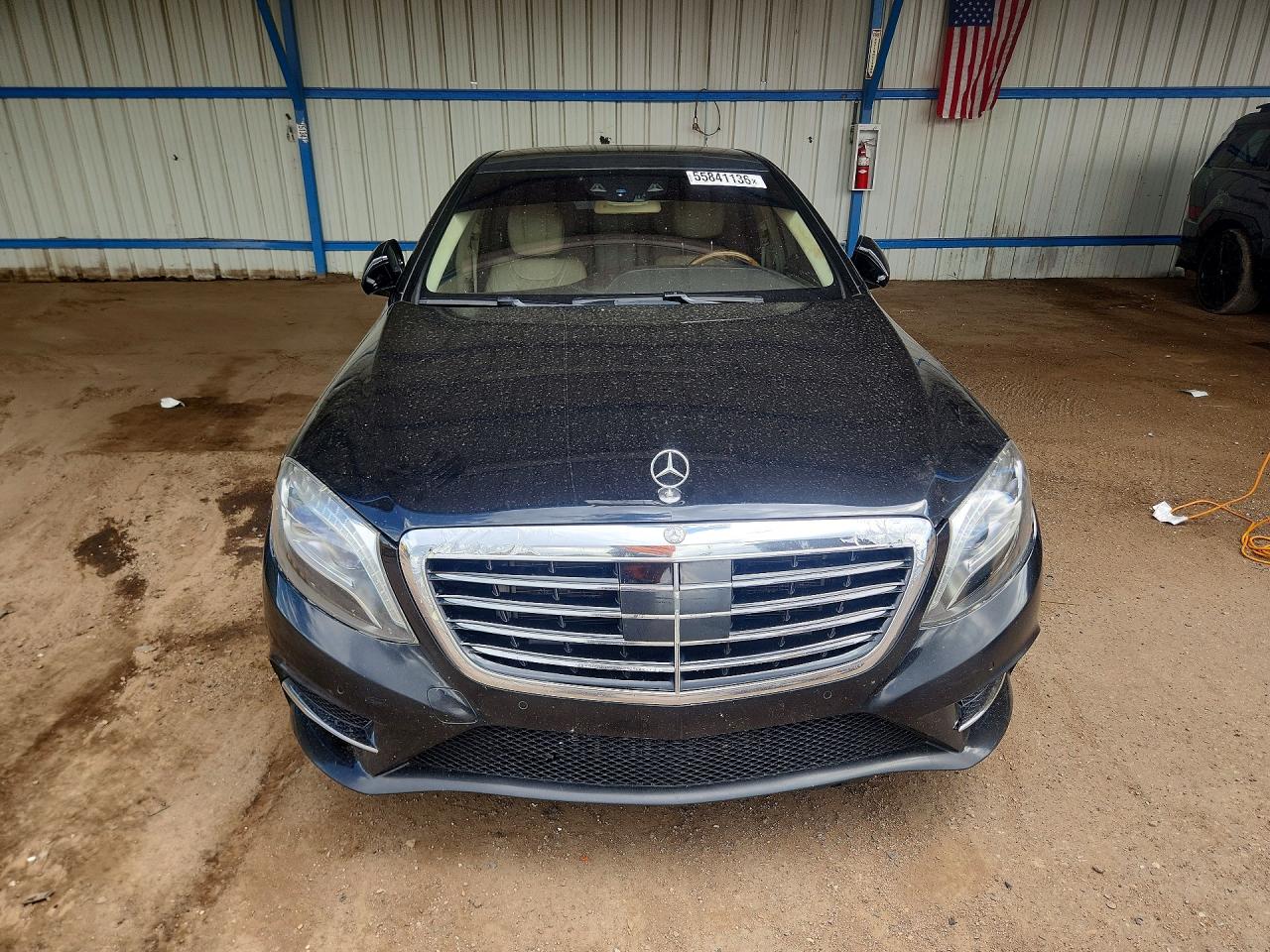 2014 Mercedes-benz S 550 4matic Черный vin: WDDUG8FB1EA065838