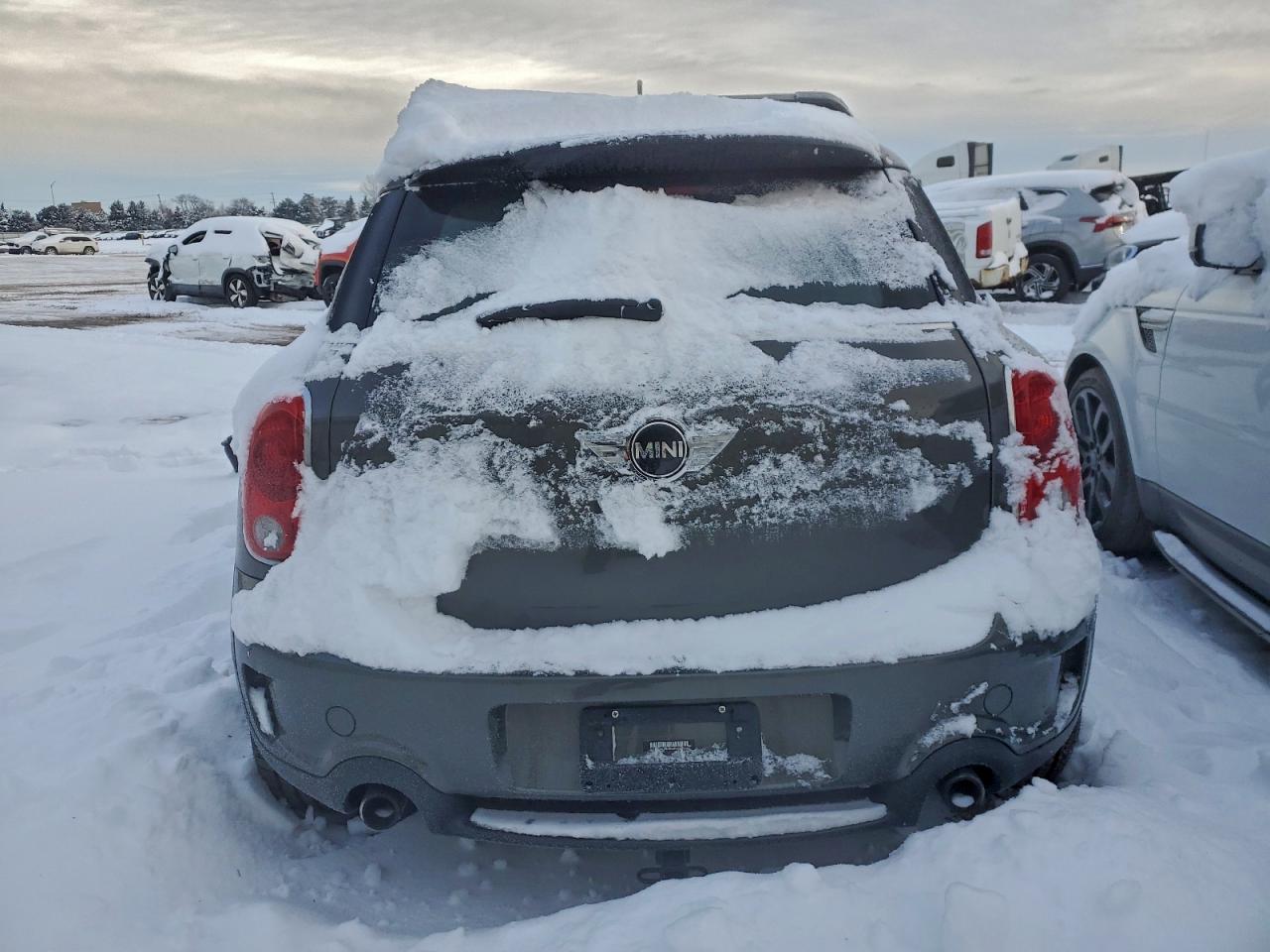 2014 Mini Cooper S Countryman Gray vin: WMWZC5C53EWP41523