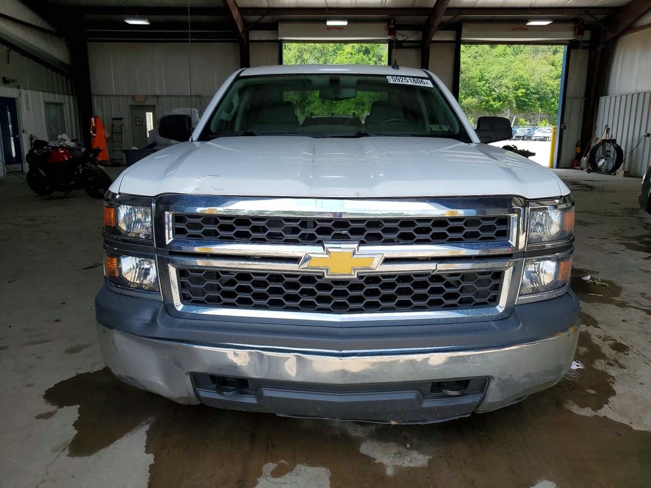 2014 Chevrolet Silverado K1500 White vin: 1GCVKPEH3EZ294441