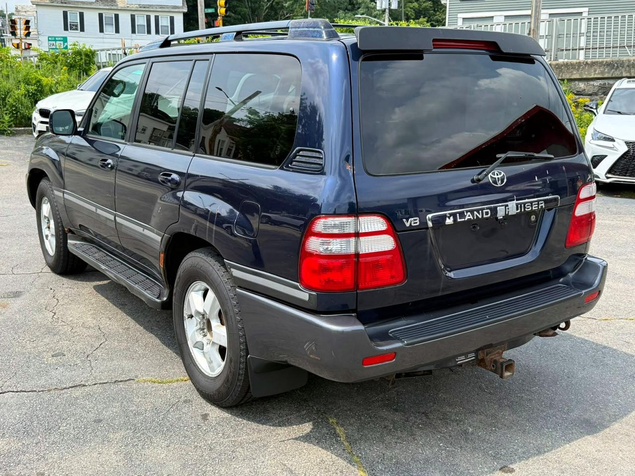 2004 Toyota Land Cruiser Base Blue vin: JTEHT05JX42057873