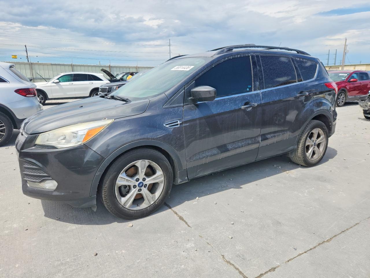 2016 Ford Escape Se Gray vin: 1FMCU0G9XGUB71469