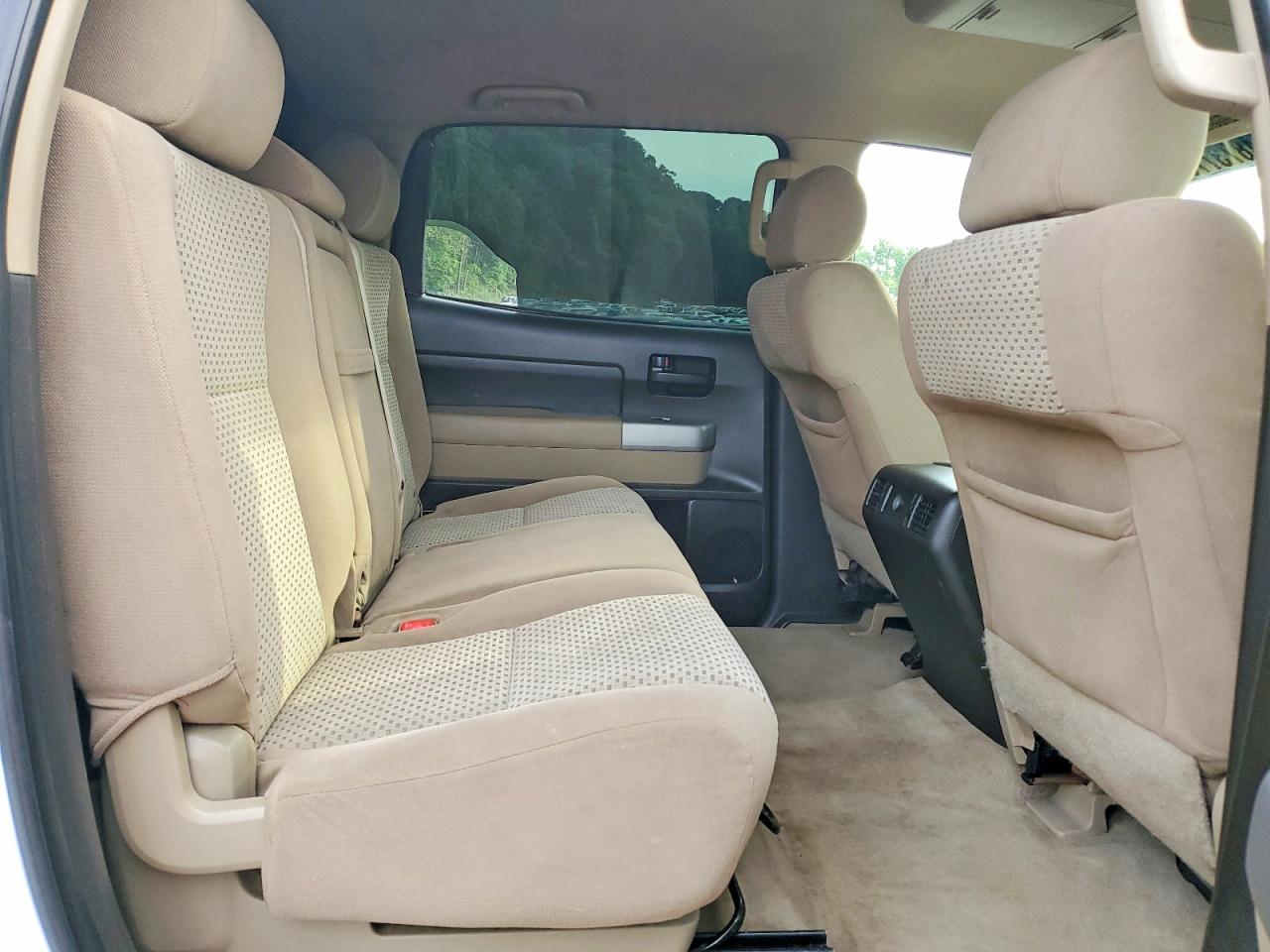 2008 Toyota Tundra Sr5 Белый vin: 5TBDV54188S500492
