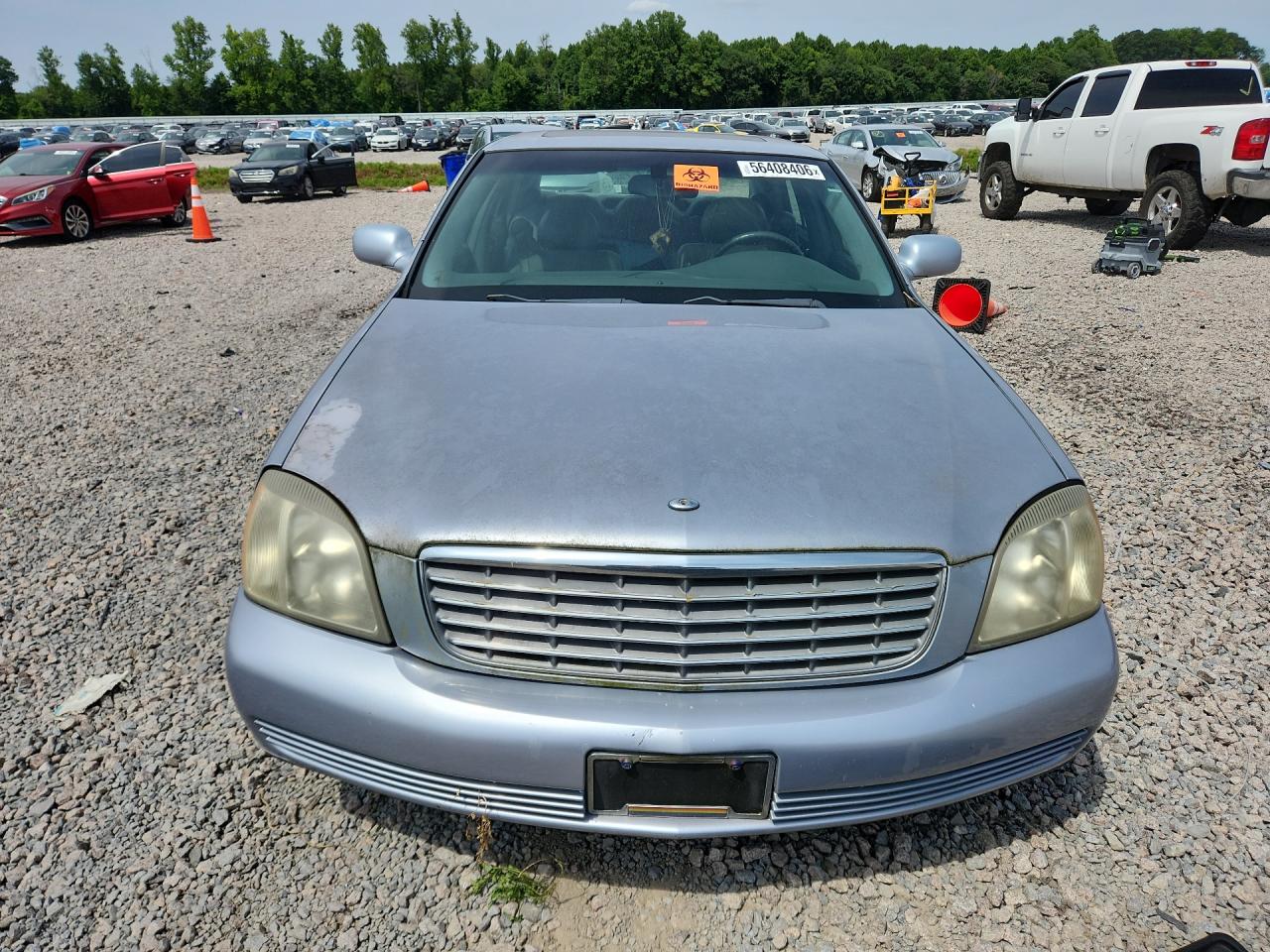 2005 Cadillac Deville Silver vin: 1G6KD54Y45U160167