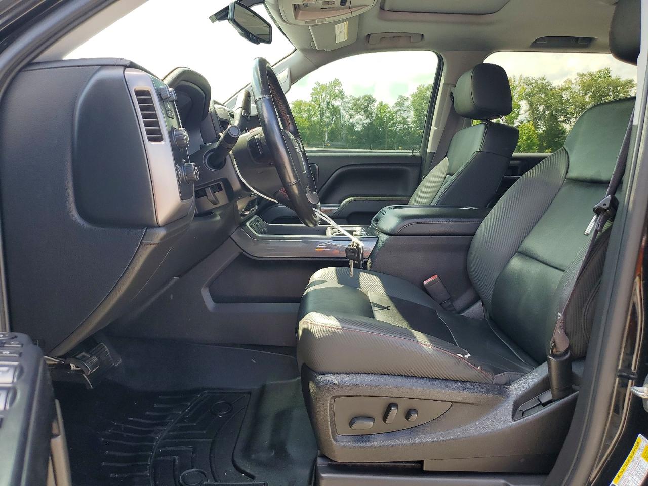 2015 Gmc Sierra K1500 Slt Black vin: 3GTU2VEJ7FG468922