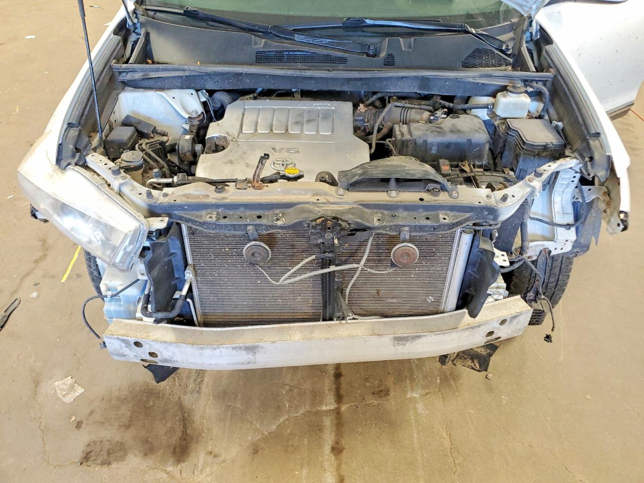 2013 Toyota Highlander Plus Белый vin: 5TDBK3EH6DS226405