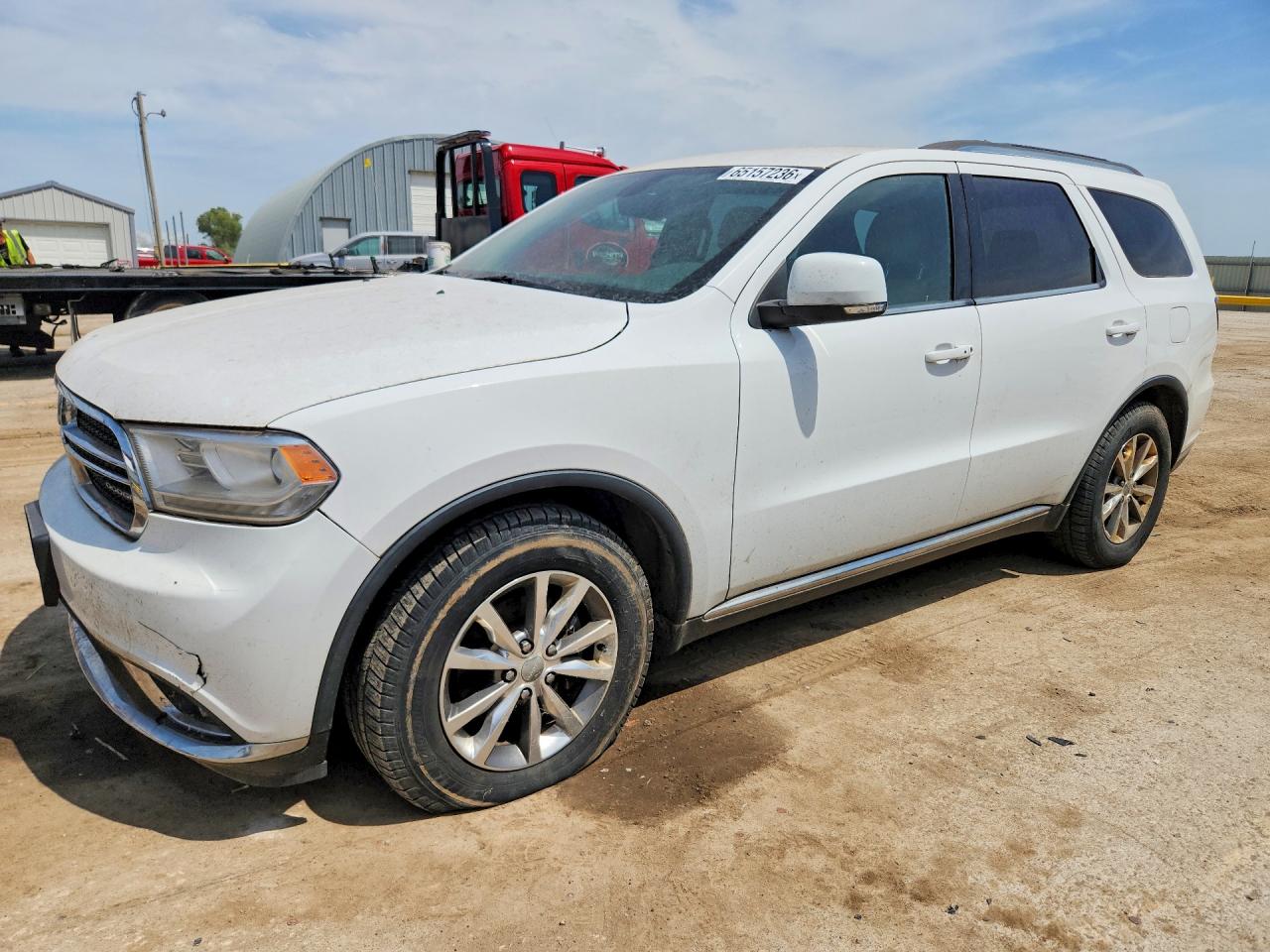 2014 Dodge Durango Limited White vin: 1C4RDHDG0EC520402