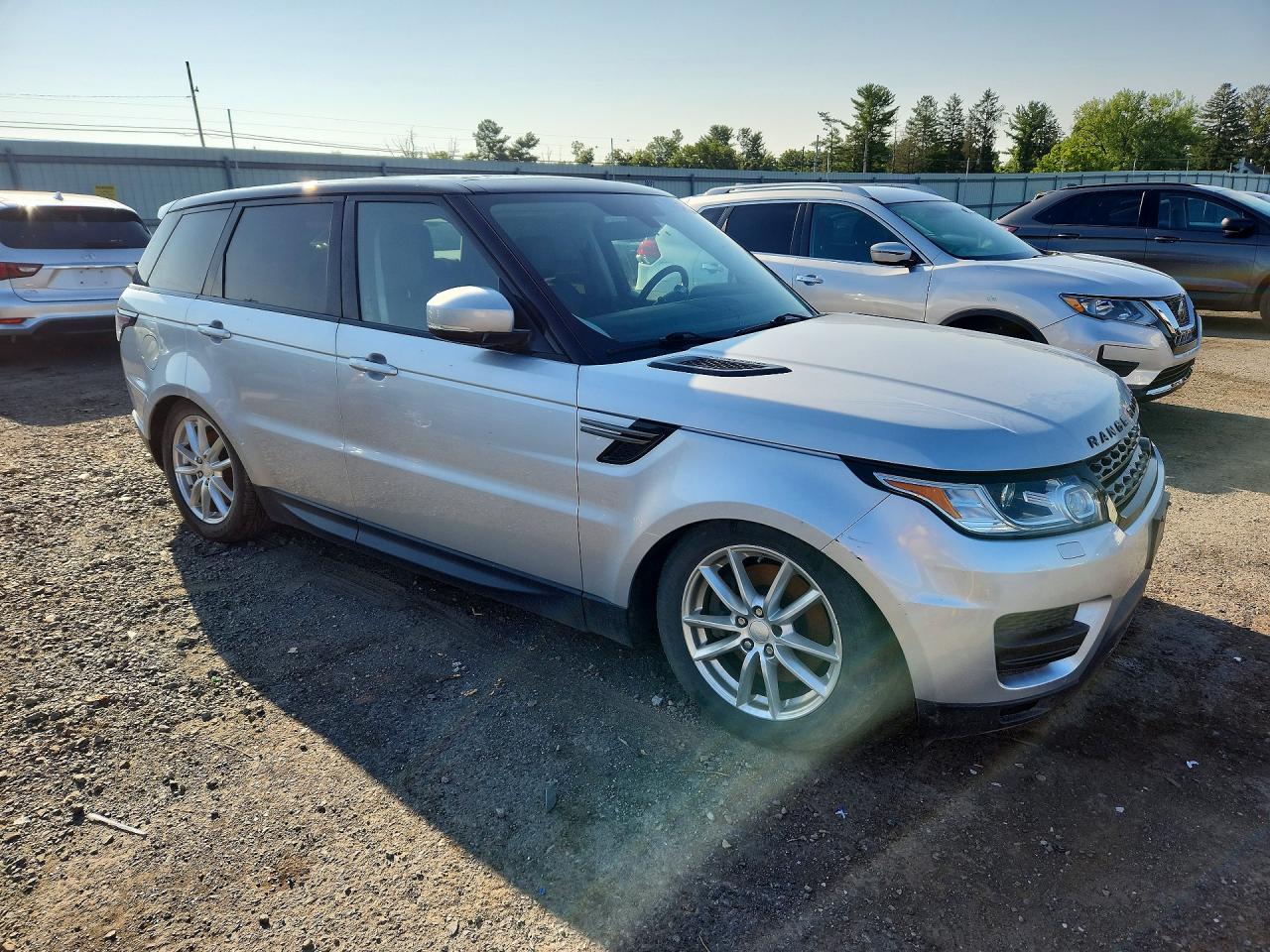 2014 Land Rover Range Rover Sport Se Серебряный vin: SALWG2WFXEA369231