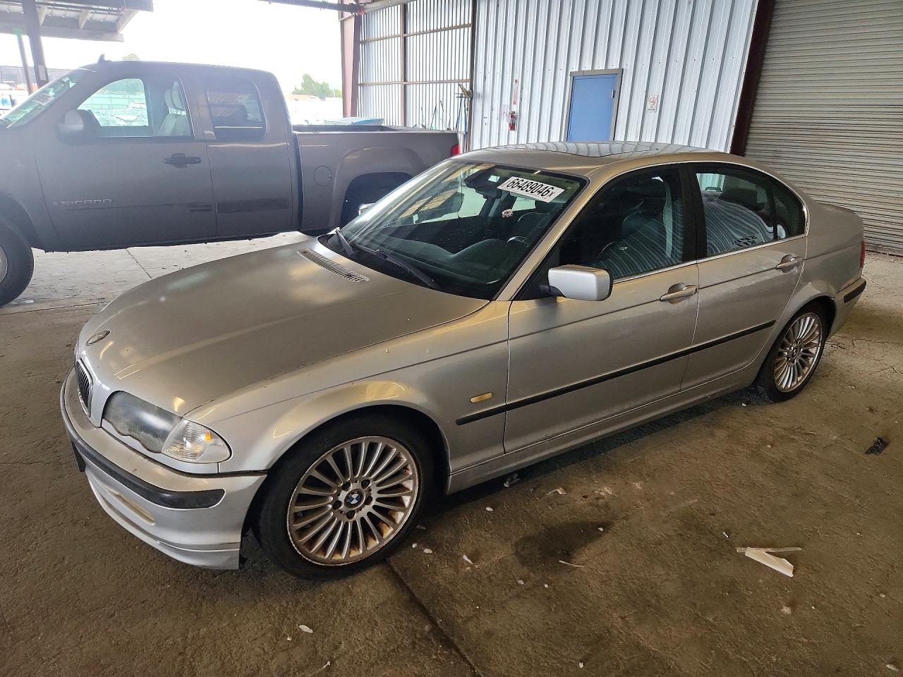 2001 Bmw 330 I Silver vin: WBAAV53411FK46908