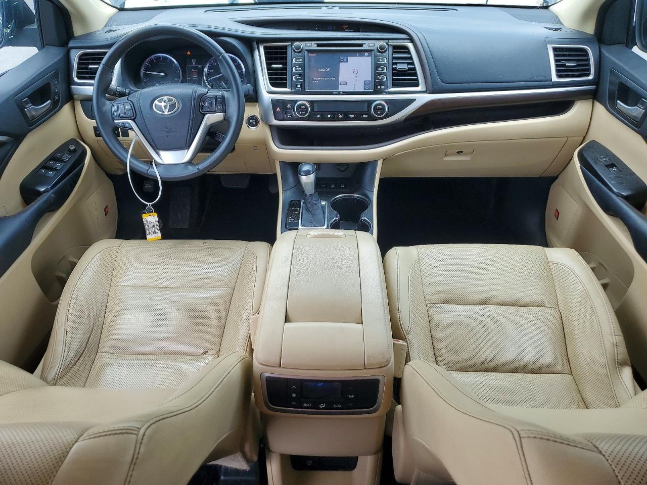 2014 Toyota Highlander Limited Black vin: 5TDDKRFH9ES028431