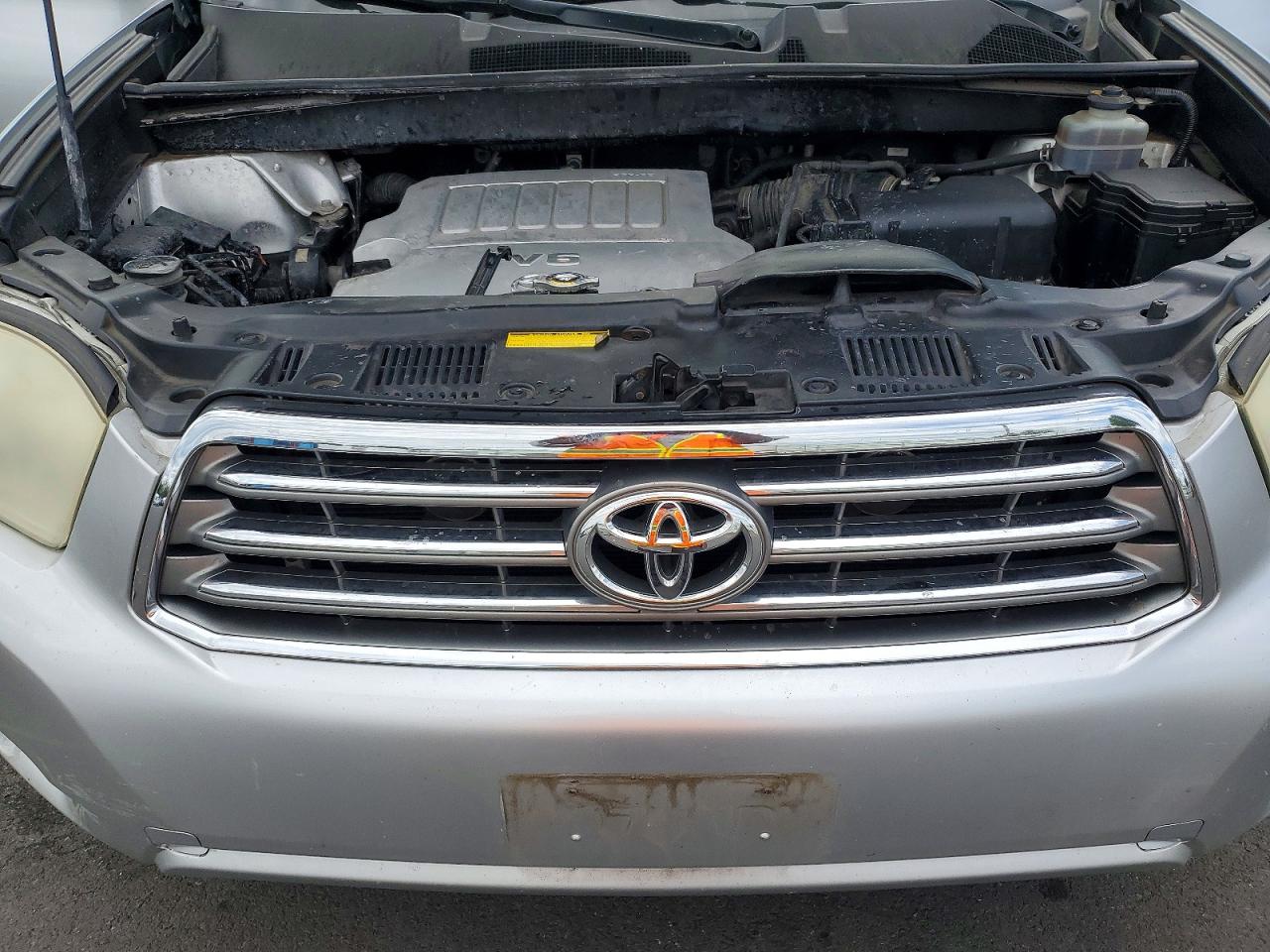 2009 Toyota Highlander Limited White vin: JTEES42A192144375