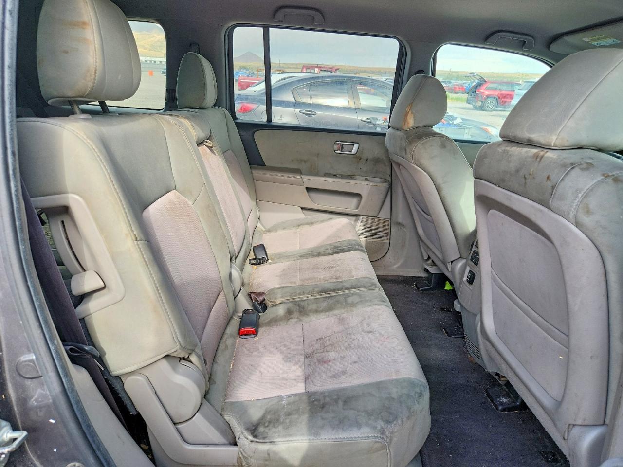 2012 Honda Pilot Ex Gray vin: 5FNYF4H42CB004315