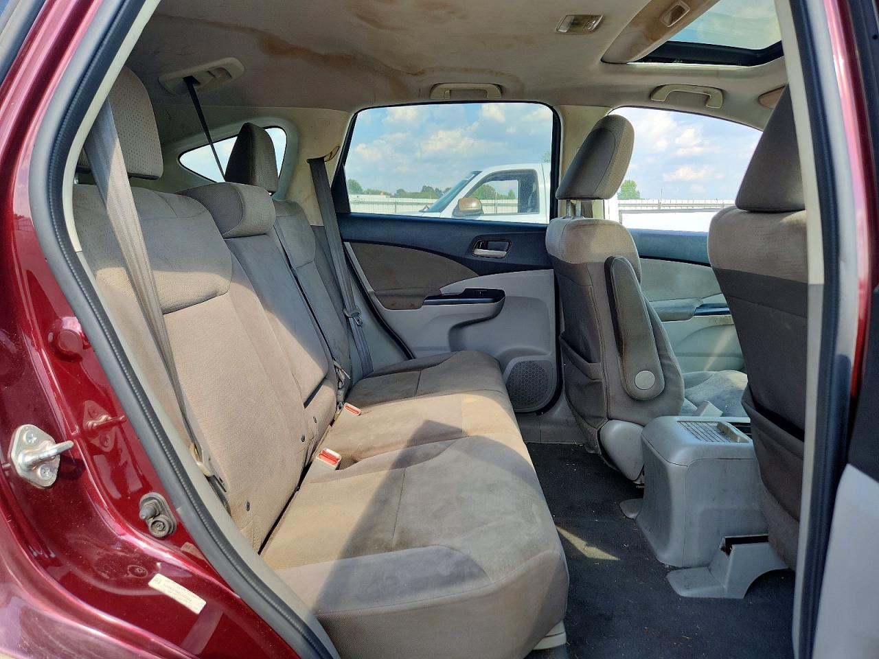 2014 Honda Cr-v Ex Бордовый vin: 5J6RM3H58EL043868