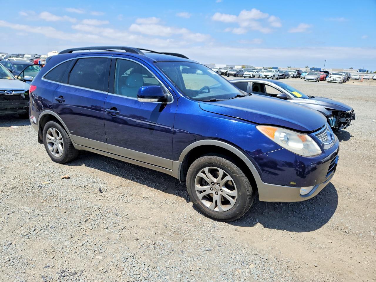 2011 Hyundai Veracruz Gls Blue vin: KM8NU4CC8BU165101