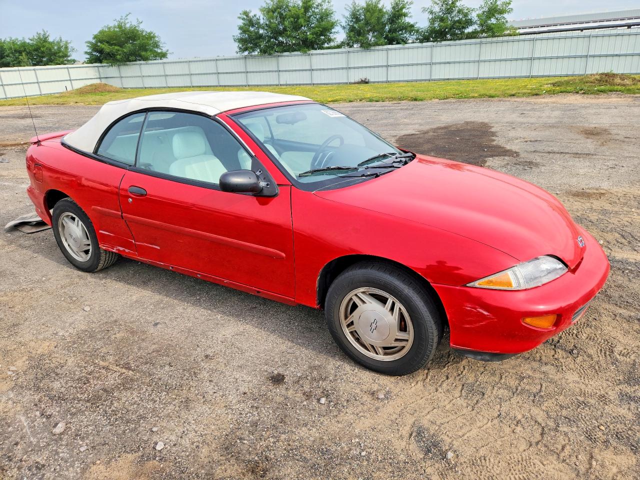 1997 Chevrolet Cavalier Ls Red vin: 4G1JF32T8VB100703