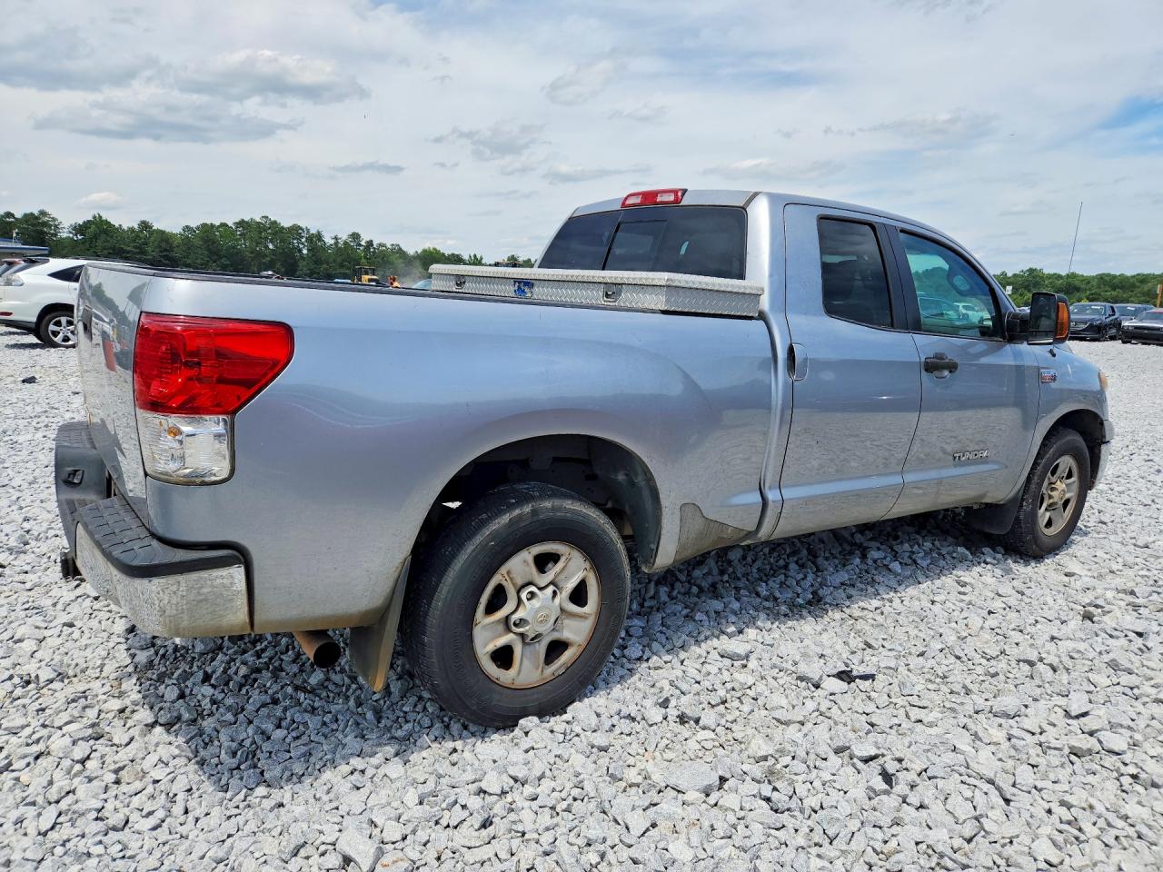2011 Toyota Tundra Double Cab Sr5 Silver vin: 5TFRY5F12BX101578