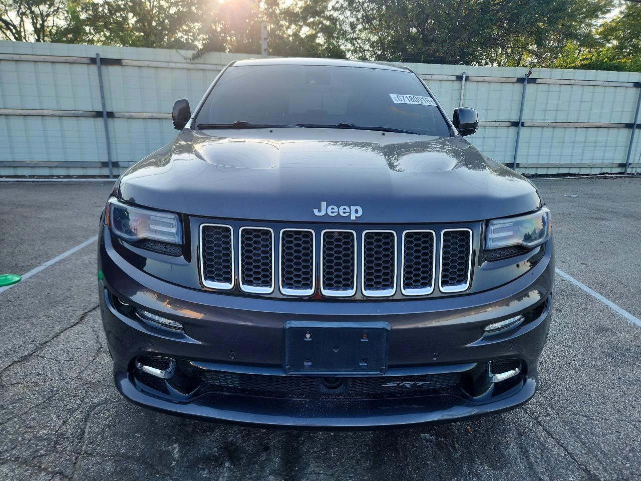 2015 Jeep Grand Cherokee Srt-8 Black vin: 1C4RJFDJ7FC778507