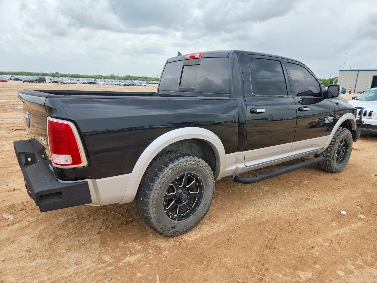 2014 Ram 1500 Laramie Черный vin: 1C6RR7NM6ES297716
