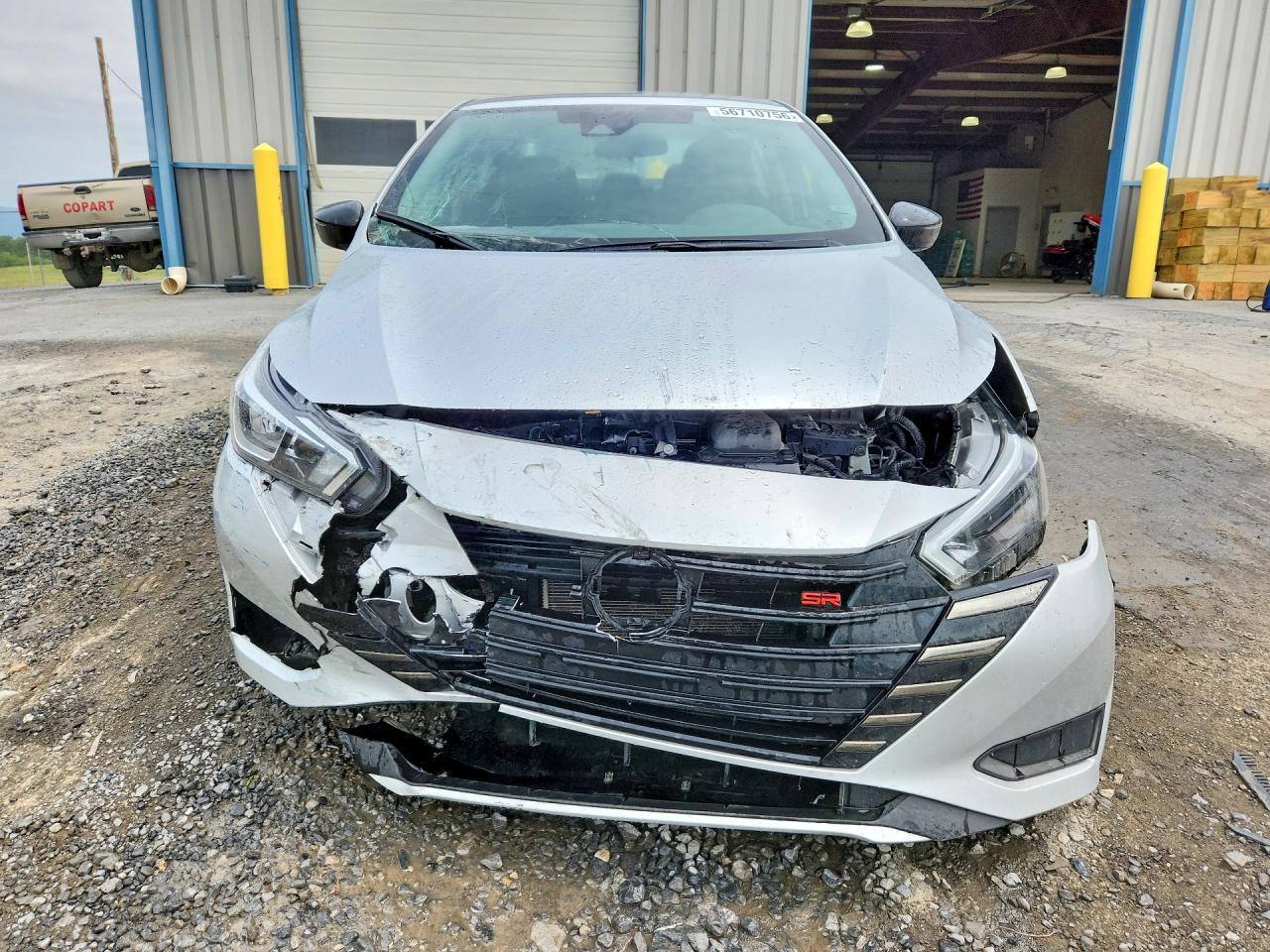 2024 Nissan Versa Sr Silver vin: 3N1CN8FV9RL881073