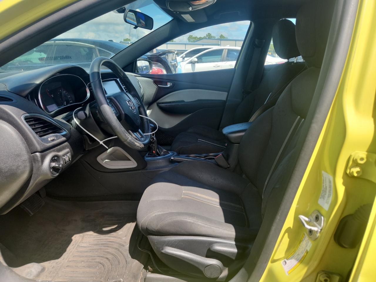 2013 Dodge Dart Sxt Yellow vin: 1C3CDFBH1DD132775