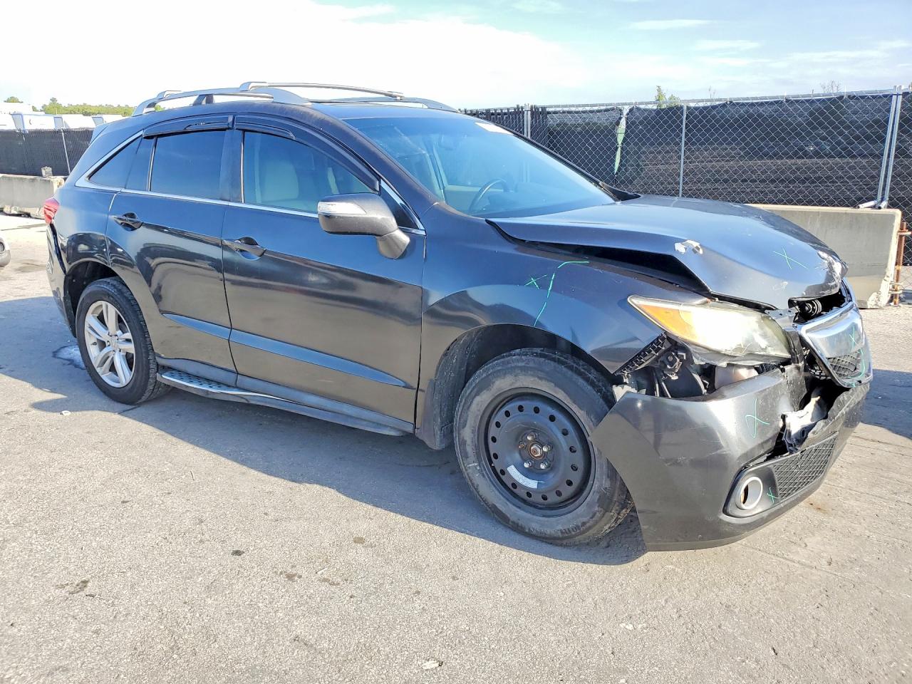 2014 Acura Rdx Gray vin: 5J8TB3H38EL001265