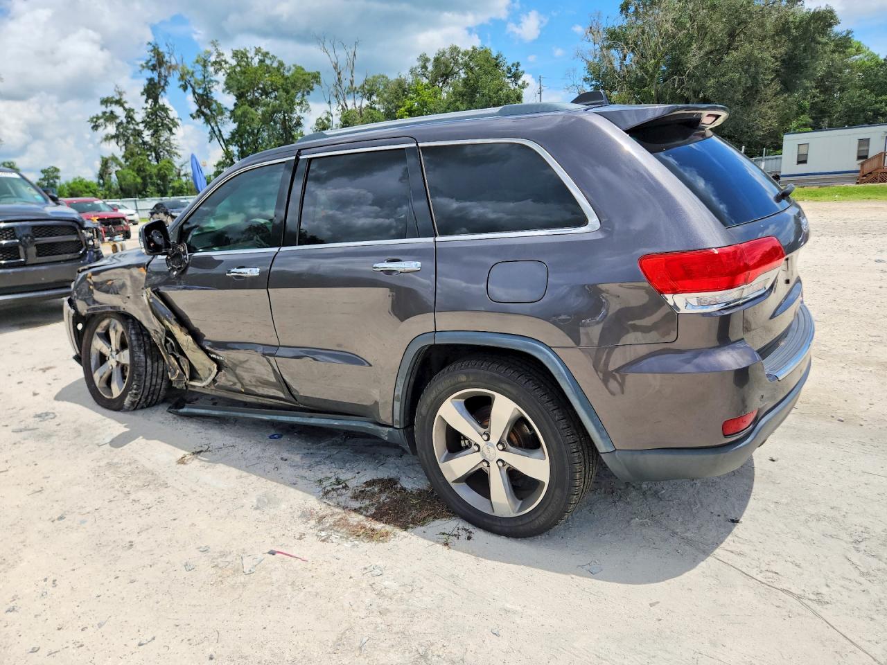 2014 Jeep Grand Cherokee Limited Gray vin: 1C4RJEBG5EC442208