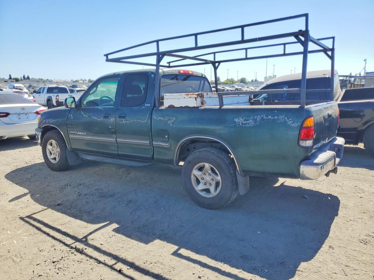 2000 Toyota Tundra Sr5 Green vin: 5TBRT3416YS107106