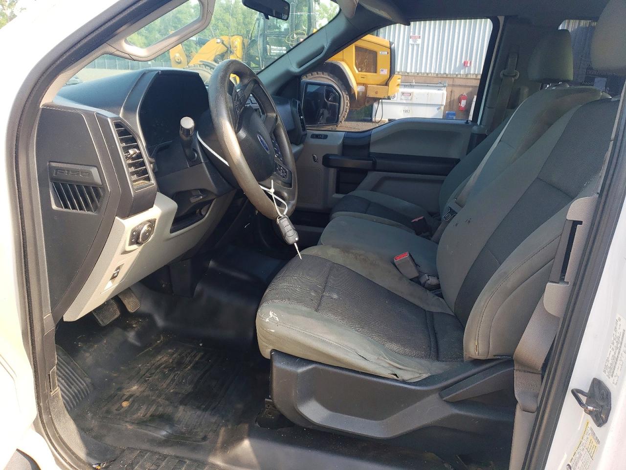 2015 Ford F150 Super Cab White vin: 1FTEX1EPXFFC01665