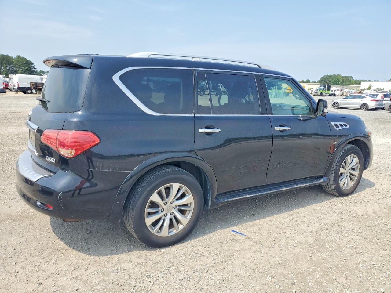 2015 Infiniti Qx80 Base Black vin: JN8AZ2NF2F9572277