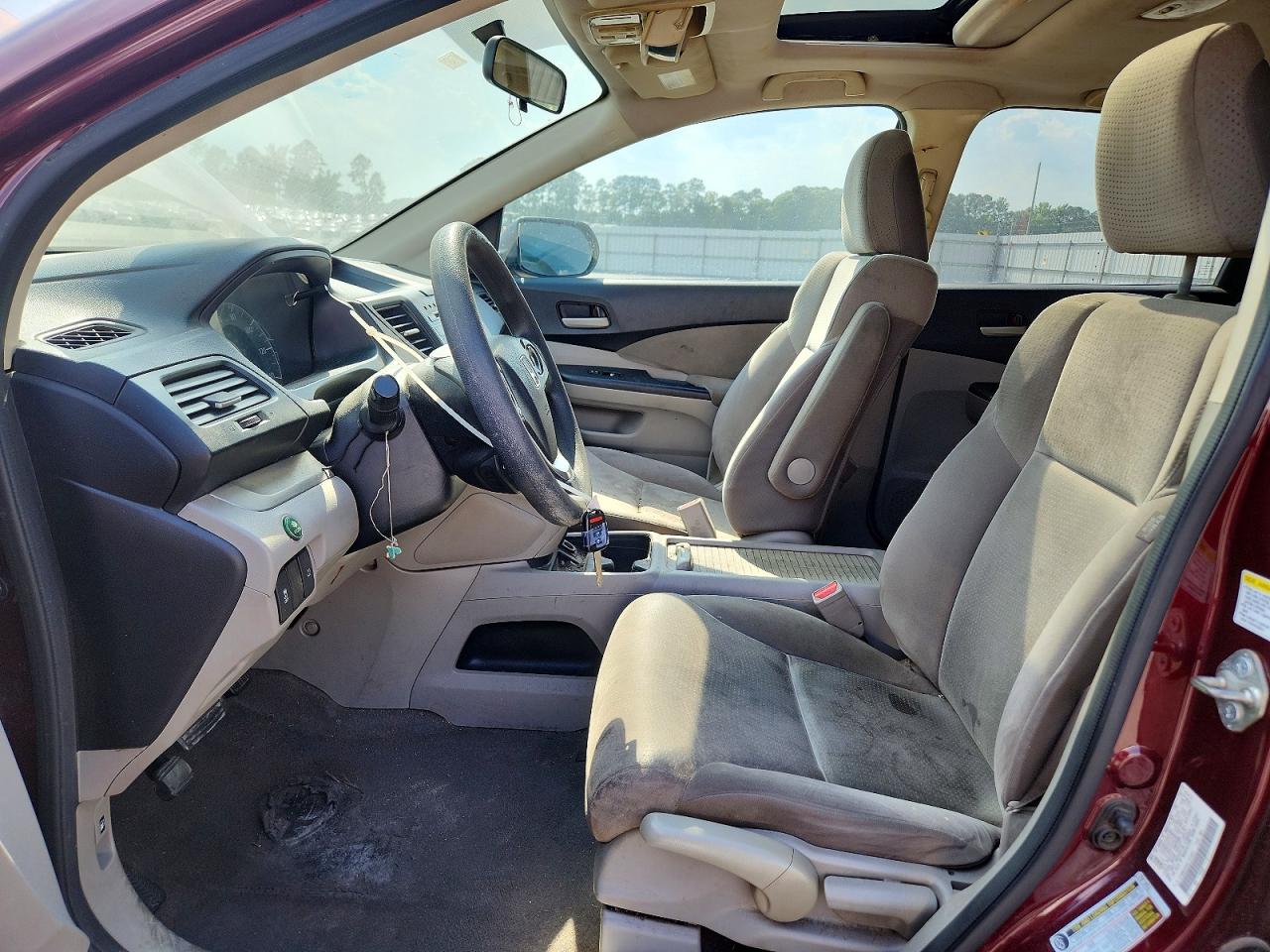 2014 Honda Cr-v Ex Бордовый vin: 5J6RM3H58EL043868